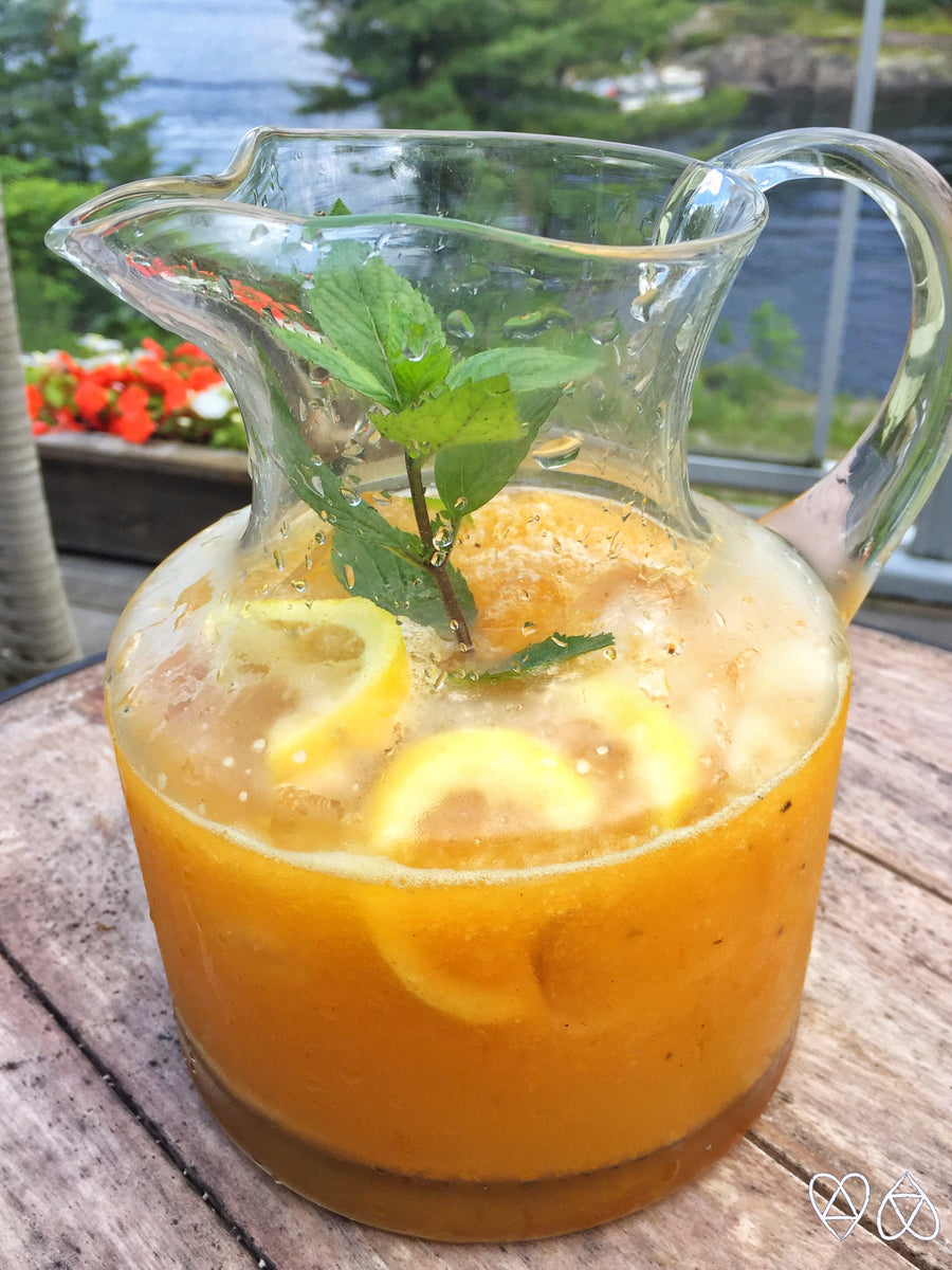Iced Turmeric Lemonade – Planting A Practice