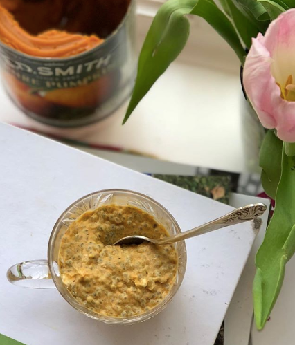 Pumpkin Chia Pudding – Planting A Practice