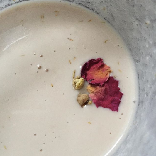 Chamomile Rose Latte – Planting A Practice