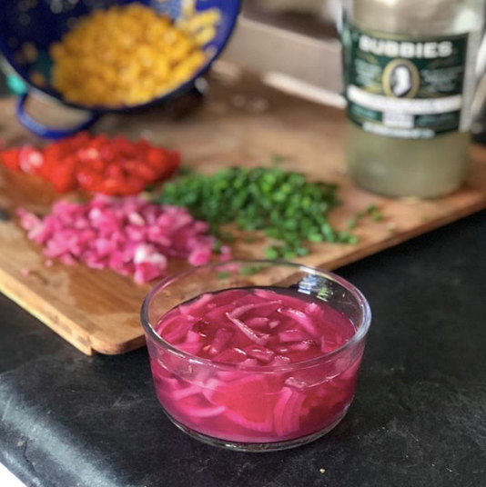 DIY Easy Pickled Red Onion
