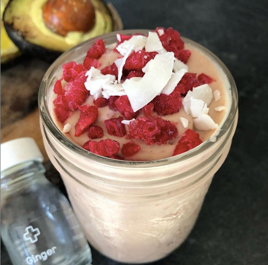 Gut Friendly Frozen Yogurt Smoothie – Planting A Practice