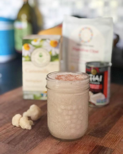 Frozen Cauliflower Chai Smoothie – Planting A Practice
