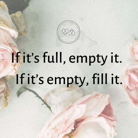 If It's Empty, Fill It, If It's Full, Empty IT